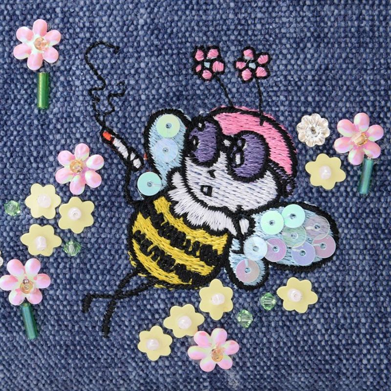 Think Bee！シンクビー！ハーフコート　ビーズ&刺繍 Think Bee！シンクビー！ハーフコート ビーズ&刺繍