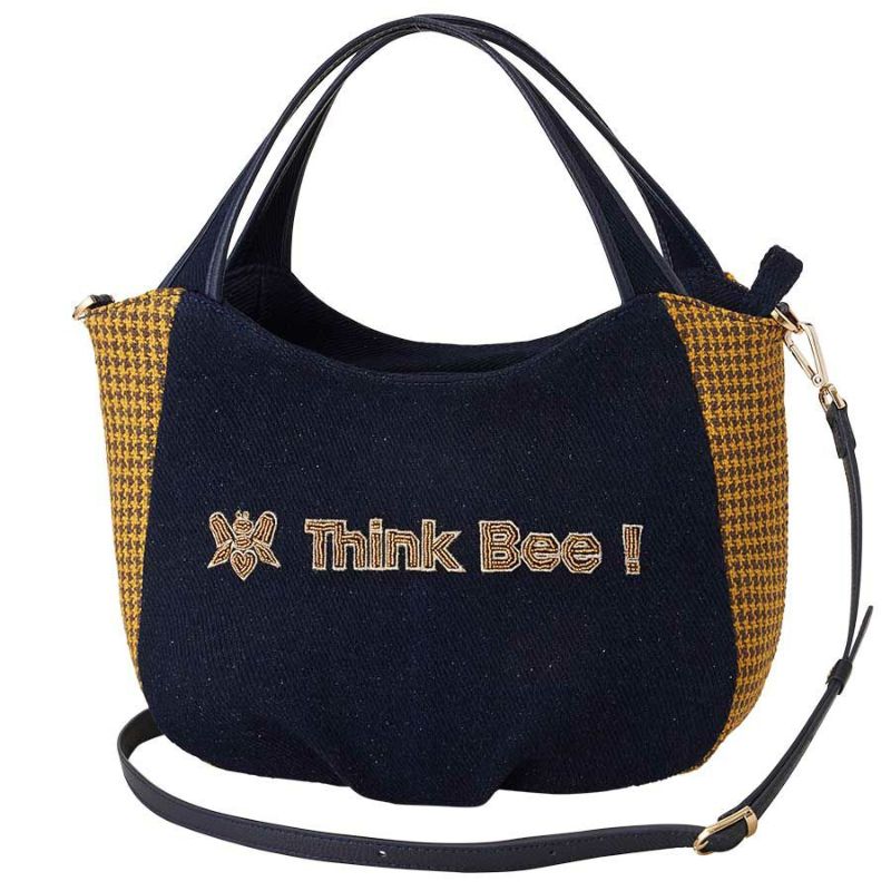 ＜在庫数 2個＞ラヴァーズピクニック　バッグ（2ウェイタイプ）（シンクビー！ロゴ） / Think Bee! 『公式』 | Think Bee!  シンクビー！公式オンラインショップ