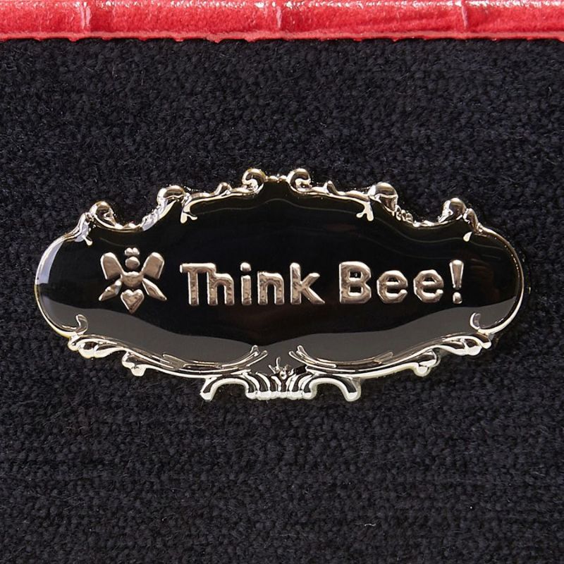 ノートルダム　L型長財布（チャーム付）（レッド） / Think Bee! 『公式』