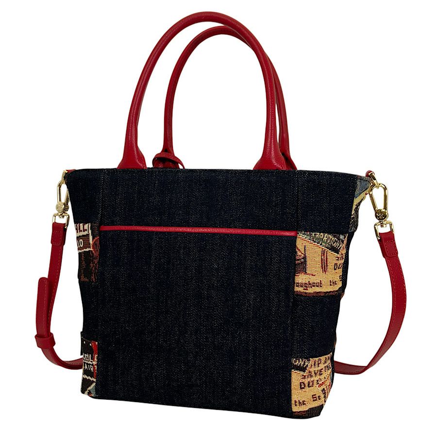 ノエル パッチワーク ミニトートバッグ（2ウェイタイプ） / Think Bee